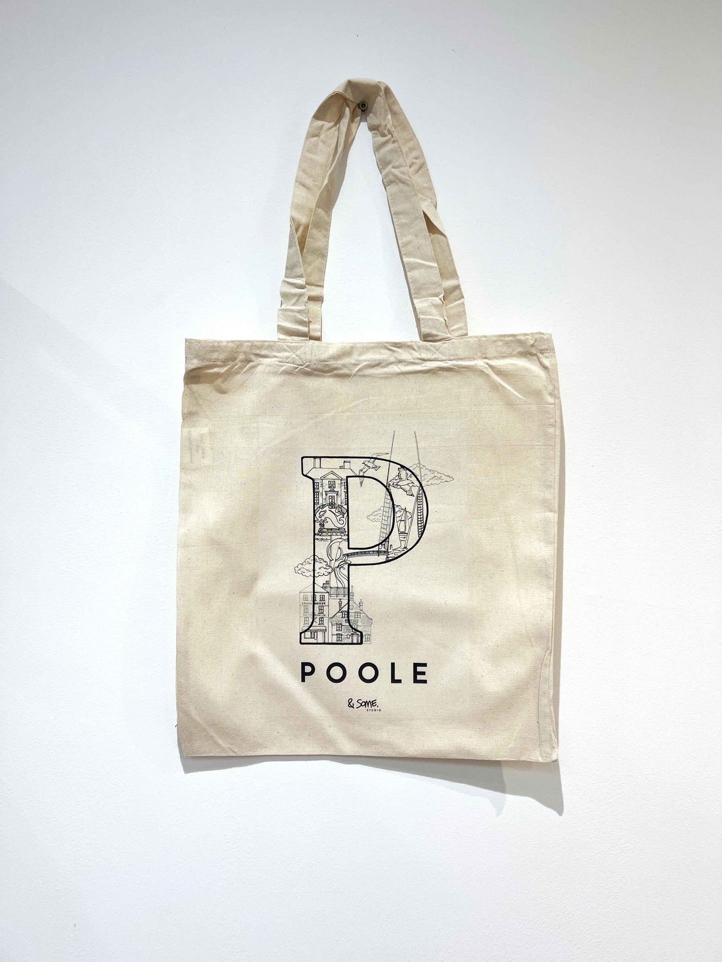 & Some 'P' is for Poole Cotton Tote Bag