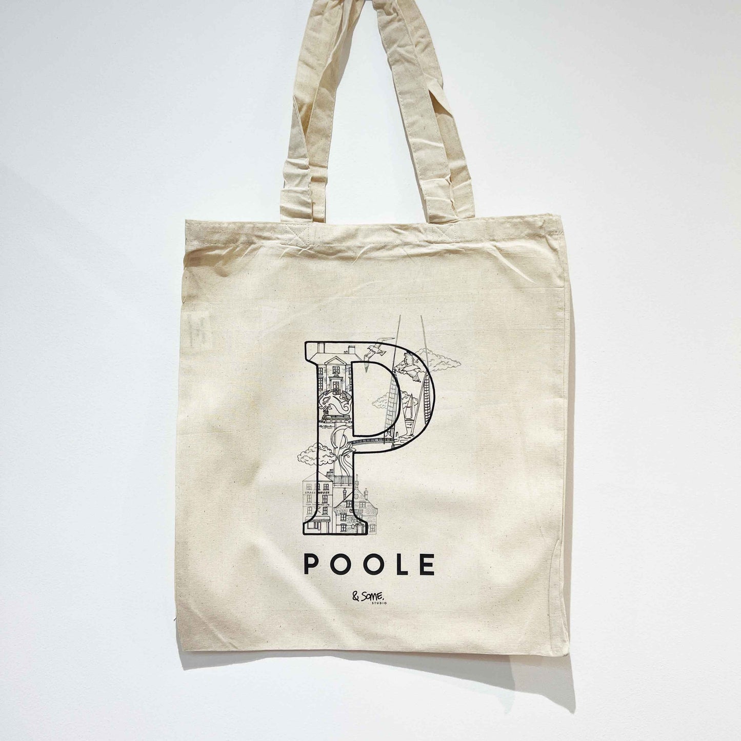 & Some 'P' is for Poole Cotton Tote Bag